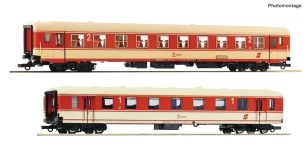 Roco 6200078 - H0 - 2-tlg. Set Personenwagen Arlberg-Express, ÖBB, Ep. IV - Set 2